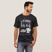 Alzheimer's Awareness I Fight Baba Alzheimer's Ele Tシャツ (正面フル)