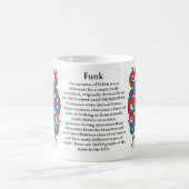 AMのファンク、起源、意味および頂上 コーヒーマグカップ (中央)