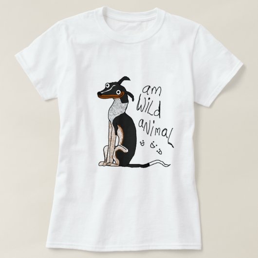 AMの野生動物 Tシャツ (デザイン正面)