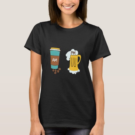 AMコーヒーPM勝利10 Tシャツ (正面)