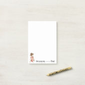 Amスタッフパパ ポストイット (デスク上)