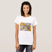 AMネズミおよびチーズ芸術 Tシャツ (正面フル)