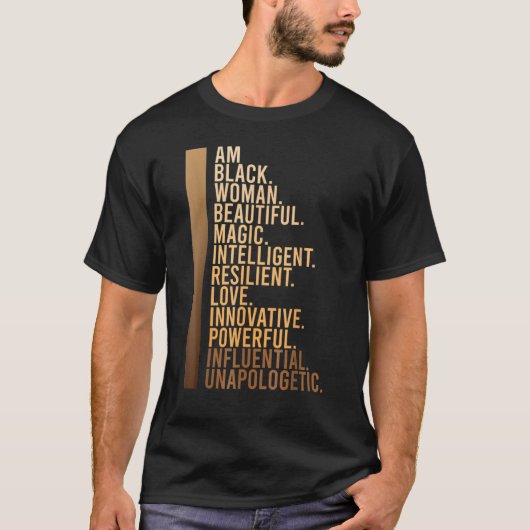 Am黒人黒人歴史月黒人教育 Tシャツ (正面)