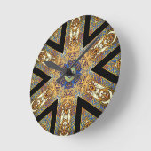 AM55-2_132454アクリル壁時計 ラウンド壁時計 (傾斜)