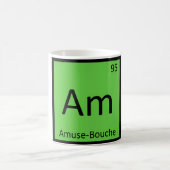 Am - アミューズブーシュ化学元素周期表 コーヒーマグカップ (中央)