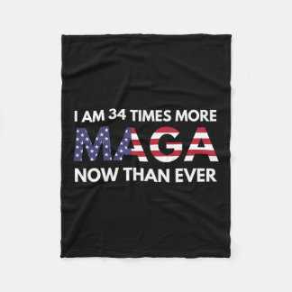Am &#;今までよりも多くのMagaをサポートするTrum フリースブランケット