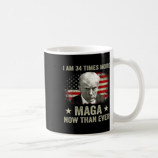 Am &#;今までよりも多くのMagaトランプのサポート コーヒーマグカップ (右)