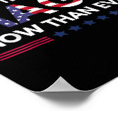 Am &#;今までよりも多くのMagaトランプのサポート ポスター (角)