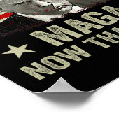 Am &#；今までよりも多くのMagaトランプのサポート ポスター (角)