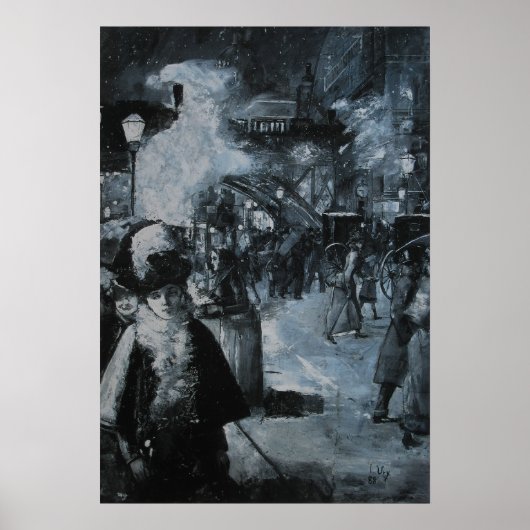 AM Bahnhof Friedrichstraße ポスター (正面)