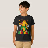 Am Black History Kid Dabbing Black History African Tシャツ (正面フル)