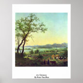 Am Chiemsee By Peter Von Hess ポスター (正面)