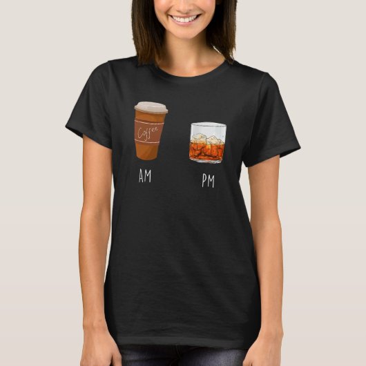 AM Coffee PM Win 20 Tシャツ (正面)