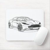 AM DB11-2017 マウスパッド (マウス)