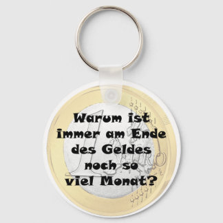 Am Ende des Geldes noch so viel Monat キーホルダー