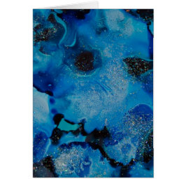 Am I Blue -抽象芸術ブルーイン色彩の鮮やかクの背景