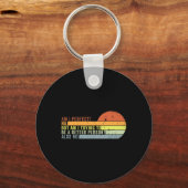 Am I Perfect No. Am I Trying To Be A Better Person キーホルダー (正面)