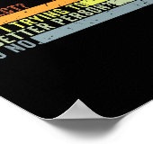 Am I Perfect No. Am I Trying To Be A Better Person ポスター (角)