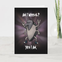 Am I Weevil Heavy Metal 空白の Inside Card