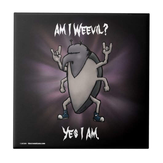 Am I Weevil Heavy Metal Cartoon タイル (正面)