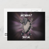 Am I Weevil Heavy Metal Cartoon ポストカード (正面/裏面)