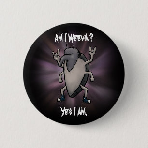 Am I Weevil Heavy Metal Cartoon 缶バッジ