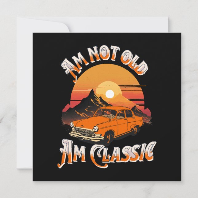 am not old amクラシック (正面)