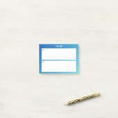 AM PM Sticky Note Planner – Daily Focus ポストイット (デスク上)