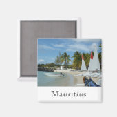 Am Strand von Mauritius マグネット (正面/裏面)