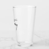 Am Too Messy – とガよくはしゃぐラスユーモアのある タンブラーグラス (左)
