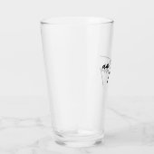 Am Too Messy – とガよくはしゃぐラスユーモアのある タンブラーグラス (右)