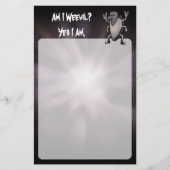 Am Weevil重い金おもしろい属文房具 便箋 (正面)