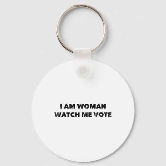 Am Woman Watch投票ヴィンテージ キーホルダー (正面)