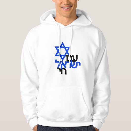 Am Yisrael Chai "עם ישראל חי"連帯Tシャツ パーカ (正面)