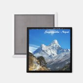 Ama Dablam, Sagarmatha – ネパール マグネット (正面/裏面)