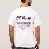 Ama-gi3 Tシャツ (裏面)
