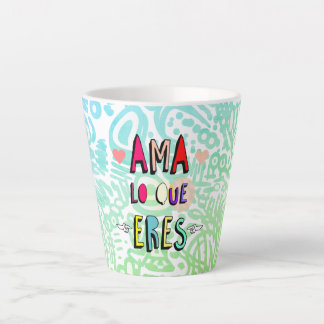 ✨Ama lo que Eres✨ カフェラテマグ