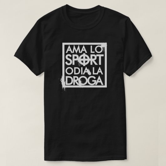 AMA LO SPORT Tシャツ (デザイン正面)