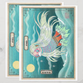 Amabie Healing Spirit アマビエ　疫病退散 (正面/裏面)