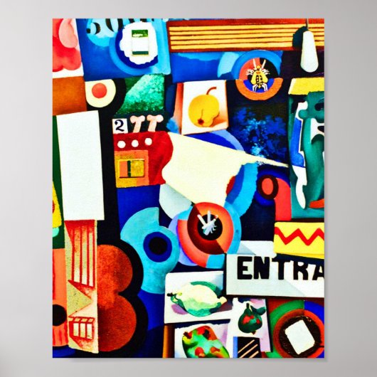 Amadeo de Souza-Cardosoによるエントリー ポスター (正面)