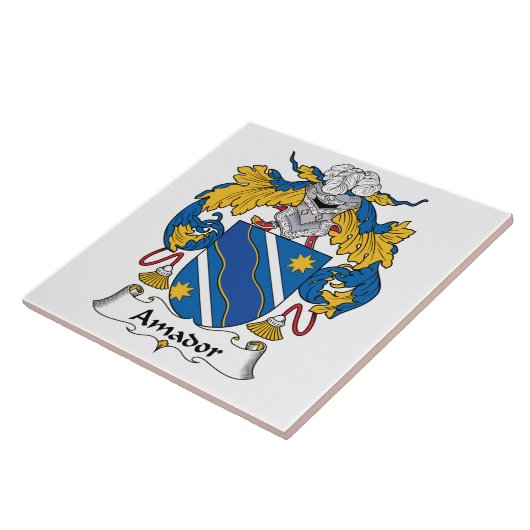 Amadorの家紋 タイル (側面)