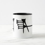 Amagiのマグの黒 マグカップ (中央)