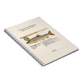 Amago Mountain Stream Fishing Log Photo Notebook ノートブック (右側)