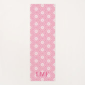 Amal Star Lattice in Pink Personalized ヨガマット (正面)