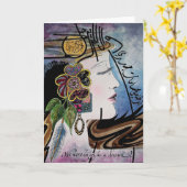 AmalagamArtsの夢のように カード (黄色い花)