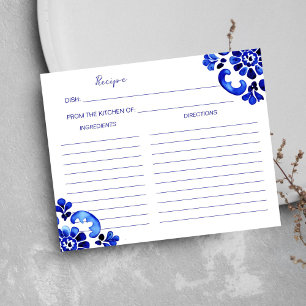 Amalfiを地中海のテーマイタリアンにしたレシピカード