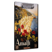 Amalfiイタリア旅行ポスターアートグラフィック クリップボード (右)