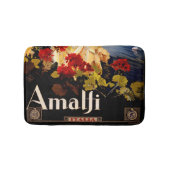 Amalfiイタリア旅行ポスターアートグラフィック バスマット (正面)