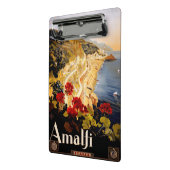Amalfiイタリア旅行ポスターアートグラフィック ミニクリップボード (アングル2)