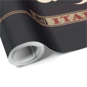 Amalfiイタリア旅行ポスターアートグラフィック ラッピングペーパー (ロールコーナー)